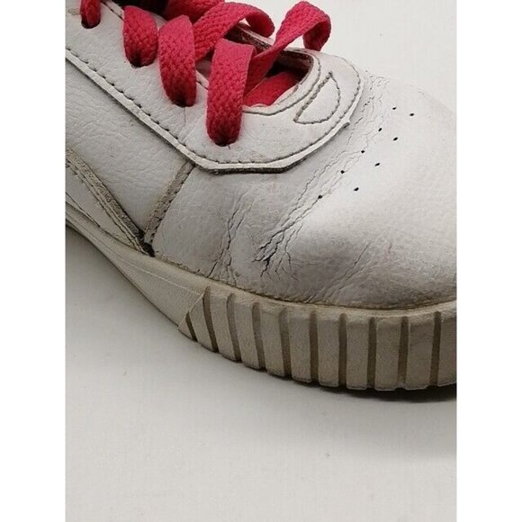 Puma Womens Sneakers White Pink Lace Up Athletic Shoe Padded Round Toe 6.5 - Picture 12 of 12